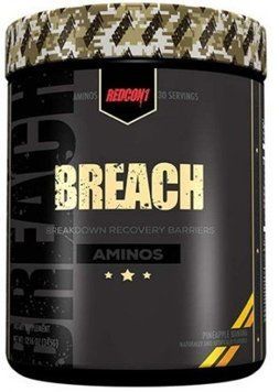 Амінокислота для спорту Redcon1 Breach BCAA 300 g /30 servings/ Pineapple Banana 872781 фото