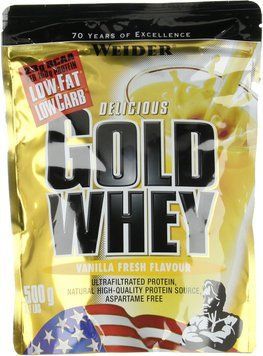 Протеин Weider Gold Whey 500 g /16 servings/ Vanilla Fresh 392483 фото