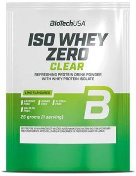 Протеин BioTechUSA Iso Whey Zero Clear 25 g / 1 serving/ Lime 990104 фото