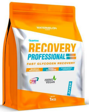 Післятренувальний комплекс Quamtrax Recovery Professional 1kg / 20 servings / watermelon 1029295 фото