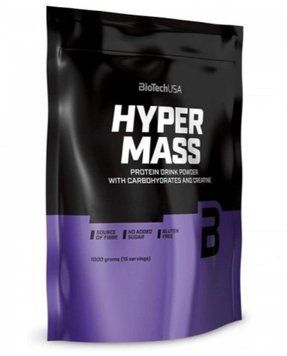 Гейнер BioTechUSA Hyper Mass 1000 g / 15 servings / Salted Caramel 989120 фото