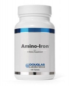 Douglas Laboratories Amino-Iron 18 mg 100 tabs Амино-железо 550178 фото