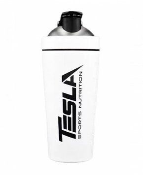 Шейкер Tesla Nutrition Shaker Metal - 740ml White 1032117 фото