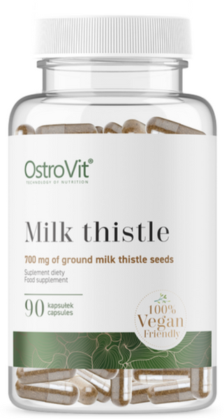 OstroVit Milk Thistle Молочний будяки 90 веганських капсул 1072880 фото