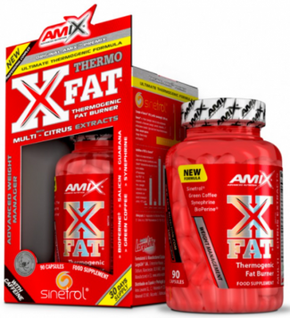 Жиросжигатель Amix Xfat Thermogenic Fat Burner 90 capsules/30 serving/Unflavored 969839 фото