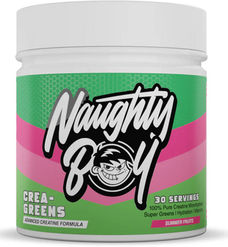 Креатин Naughty Boy Crea-Greens 270 g / 30 servings / Summer Fruit 1183011 фото