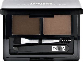 Pupa Eyebrow Design Set 02 Brown Пудра для брів + віск 1.1 g 1060972 фото