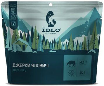 Джерки говяжьи ЇDLO 50 г (4820219970514) 1015730 фото