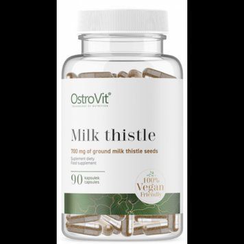 OstroVit Milk Thistle Молочный чертополох 90 веганских капсул 1072880 фото