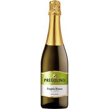 Напій винний слабоалкогольний газований Pregolino Fragola Bianco, напівсолодкий білий, 0.75л 5.0-8.5% (DIS4820188111840) 1178098 фото