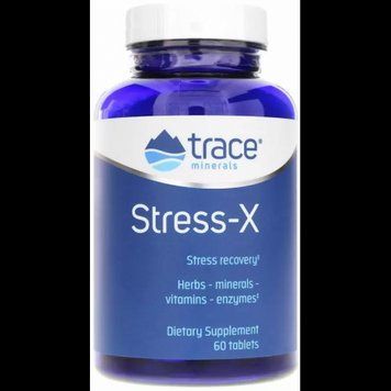 Trace Minerals Research Stress-X Dietary Supplement Защита от стресса 60 таблеток 776712 фото