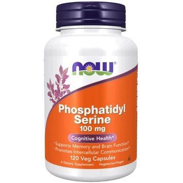 Now Foods Phosphatidyl Serine 100mg - 120 Veg Capsules 1451234 фото