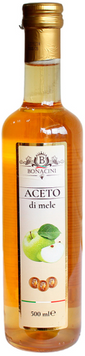 Уксус яблочный Bonacini Aceto Di Mele 5% 0.5 л (8006355060968) 1342507 фото