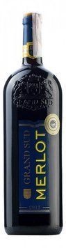 Вино Grand Sud Merlot червоне сухе 1л (VTS1312240) 740668 фото