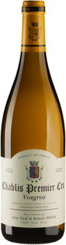 Вино Droin Chablis Vosgros 2022 біле сухе 0.75 л (BWT4159) 1246876 фото