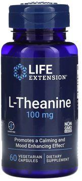 Life Extension L-Theanine 100 mg - 60 veg capsules 1461062 фото