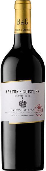 Вино Barton & Guestier Saint-Emilion червоне сухе 0.75л (WNF3035130018103) 829111 фото