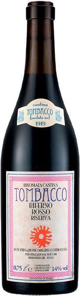 Вино Tombacco Biferno Rosso Doc Riserva красное 0.75 л (WHS8003030884673) 815397 фото