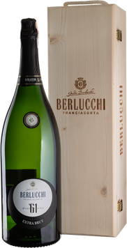 Ігристе вино Guido Berlucchi 61 Franciacorta Extra Brut Spumante, біле екстра-брют, 3л 12.5% (BWR7761) 1212979 фото