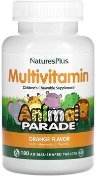 Nature's Plus Children's Multivitamin - 180 Tablets Orange 1455617 фото