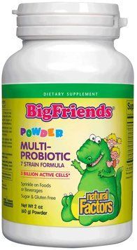 Natural Factors BigFriends Multi-Probiotic Powder 3 Billion - 60g 1455969 фото