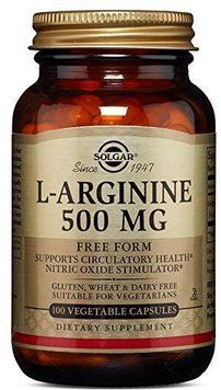 Solgar L-Arginine Солгар Аргінін 500 mg 100 капсул 497773 фото