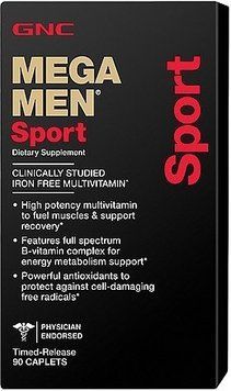 GNC Mega Men Sport 90 caps 460621 фото