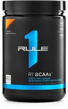 Амінокислота для спорту Rule One Proteins R1 BCAAs 444 g /60 servings/ Orange 467209 фото