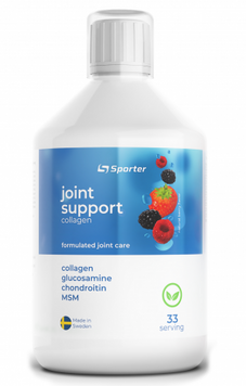Sporter Joint Support 500 ml /33 servings/ Berry (817185) 769545 фото