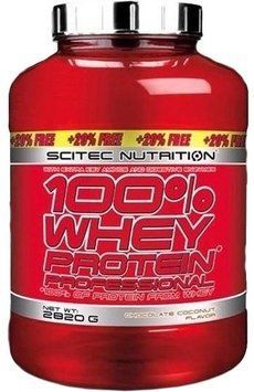 Протеин Scitec Nutrition 100% Whey Protein Professional 2820 g /94 servings/ Vanilla 387655 фото