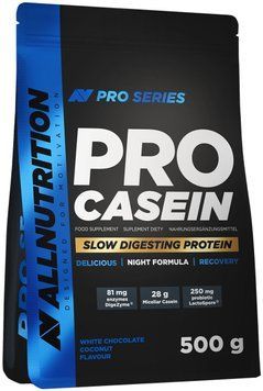 Протеин All Nutrition Pro Casein 500 g White Chocolate Coconut 1039927 фото