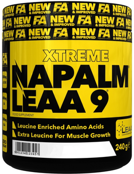 Амінокислота для спорту Fitness authority Napalm LEAA9 240 g / 30 servings / фруктовий 1027475 фото