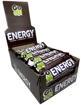 Энергетические батончики GoOn Energy bar 24х50 g / caramel - peanut 1250320 фото