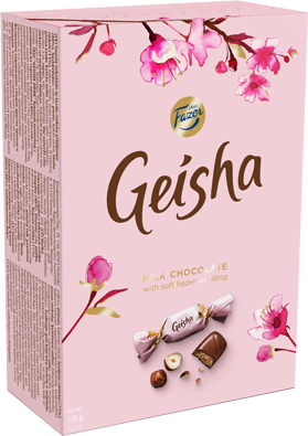 Цукерки "Geisha" з тертим горіхом Fazer, 150г (EDH6411401072703) 669414 фото