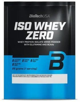 Протеин BioTechUSA Iso Whey Zero 25g / 1 serving/ Salted Caramel 990112 фото