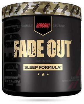 Redcon1 Fade Out sleep formula Профілактика сну зі смаком чорної смородини 357 г 874889 фото