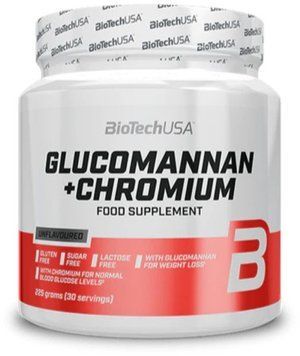 Жиросжигатель BioTechUSA Glucomannan + Chromium 225 g/ 30 servings 989122 фото