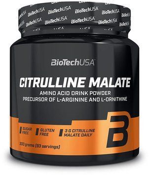Амінокислота для спорту BioTech Citrulline Malate Powder 300 g / 90 servings / Grapefruit 810613 фото