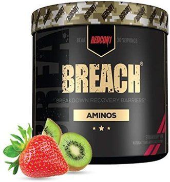 Амінокислота для спорту Redcon1 Breach BCAA 300 g /30 servings/ Strawberry Kiwi 872782 фото