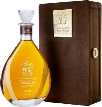 Граппа Selezione del Fondatore Paolo Berta, Distillerie Berta, 0.7л 43%, wooden box (BW46070) 733966 фото