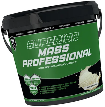 Гейнер Superior Mass Professional 6300 g / 42 servings / Vanilla 1116423 фото