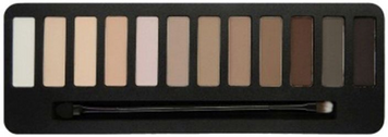 W7 Mighty Mattes Eye Color Palette natural peach, chocolate brown Тіні для повік 15.6 g 878404 фото