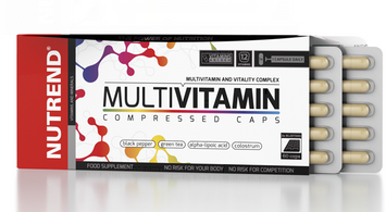Nutrend MultiVitamin Compressed 60 капсул 845333 фото