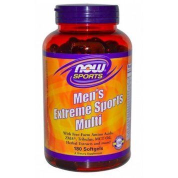 Now Foods Men's Extreme MultiSports Мультивитамины для мужчин 180 гелевых капсул 776919 фото