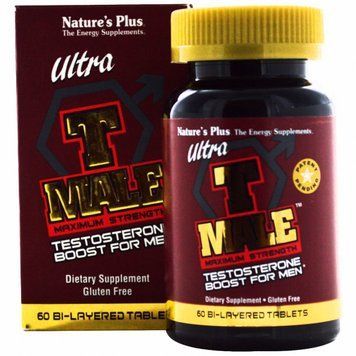 Natures Plus Ultra T Male 60 tabs Усилитель тестостерона для мужчин 492051 фото