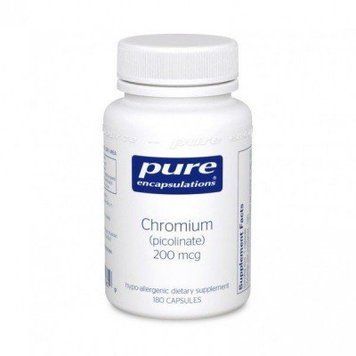 Pure Encapsulations Chromium (picolinate) 200 mcg 180 caps Хром пиколинат (PE-00061) 554071 фото