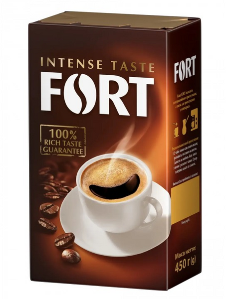 Кава мелена Fort 450 г (5900788530216) 1306415 фото