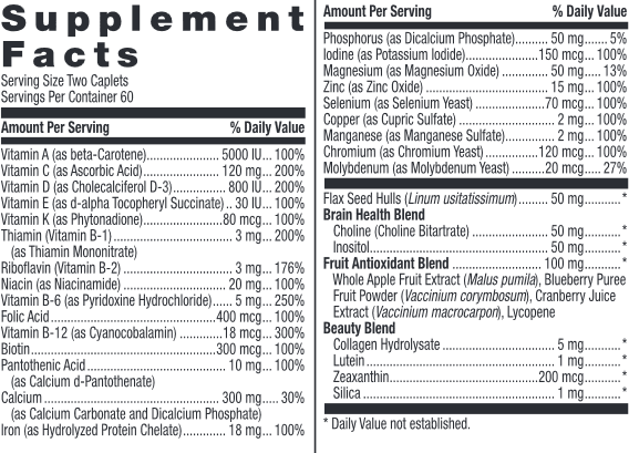 GNC Teen Multivitamin For Girls 12-17 120 caps 381847 фото
