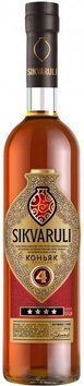Коньяк Sikvaruli 4 года выдержки, 0.5л 40% (PLK4820189293880) 1166078 фото