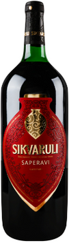 Вино Sikvaruli Saperavi червоне сухе 1.5 л (PLK4820189293576) 1242168 фото